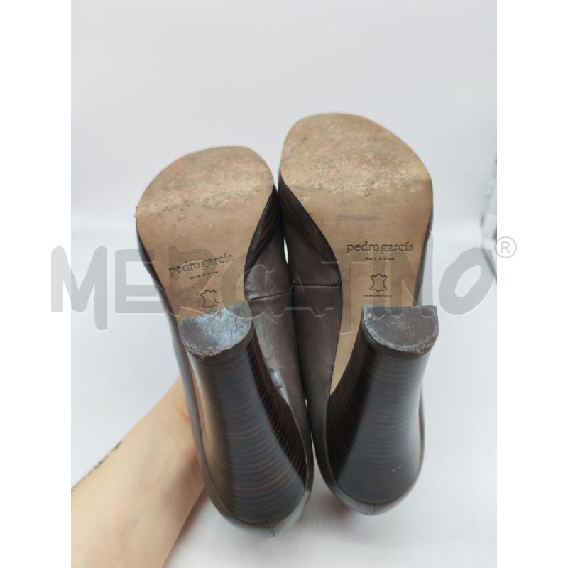 SCARPE DONNA DECOLTE' PEDRO GARCIA MARRONI | Mercatino dell'Usato Mestre 4