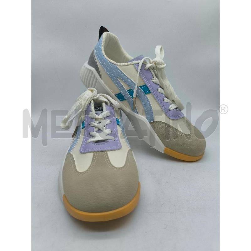 SCARPE DONNA DE FLORANCE BIANCO AZZURRO LILLA BEIGE  | Mercatino dell'Usato Mestre 1