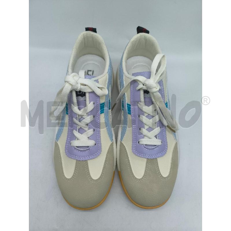 SCARPE DONNA DE FLORANCE BIANCO AZZURRO LILLA BEIGE  | Mercatino dell'Usato Mestre 2