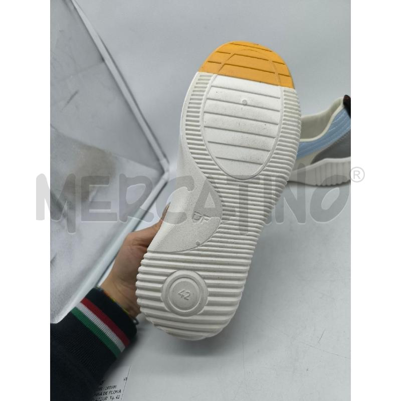 SCARPE DONNA DE FLORANCE BIANCO AZZURRO LILLA BEIGE  | Mercatino dell'Usato Mestre 4