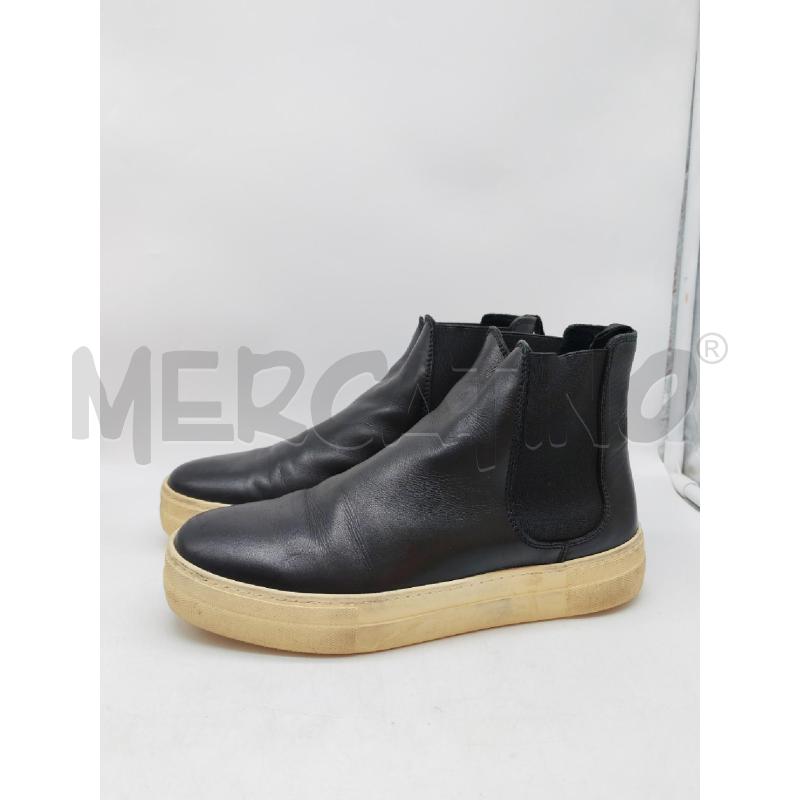 SCARPE DONNA FRAU NERE IN PELLE  | Mercatino dell'Usato Mestre 1