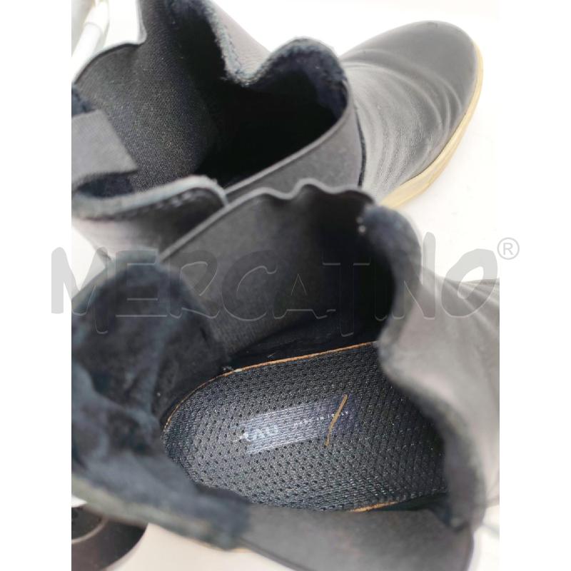 SCARPE DONNA FRAU NERE IN PELLE  | Mercatino dell'Usato Mestre 3