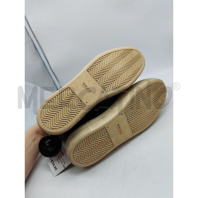 SCARPE DONNA FRAU NERE IN PELLE  | Mercatino dell'Usato Mestre 4
