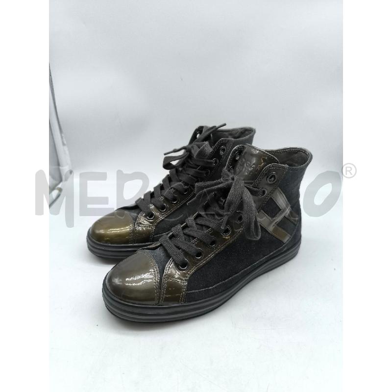 SCARPE DONNA HOGAN ALTE GRIGIO VERDE | Mercatino dell'Usato Mestre 2