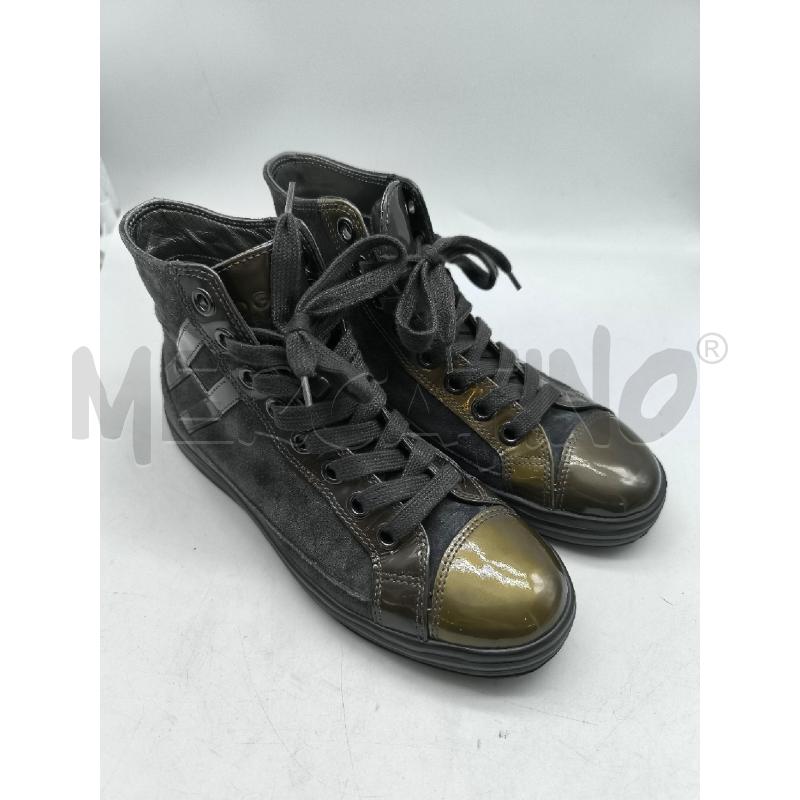SCARPE DONNA HOGAN ALTE GRIGIO VERDE | Mercatino dell'Usato Mestre 5