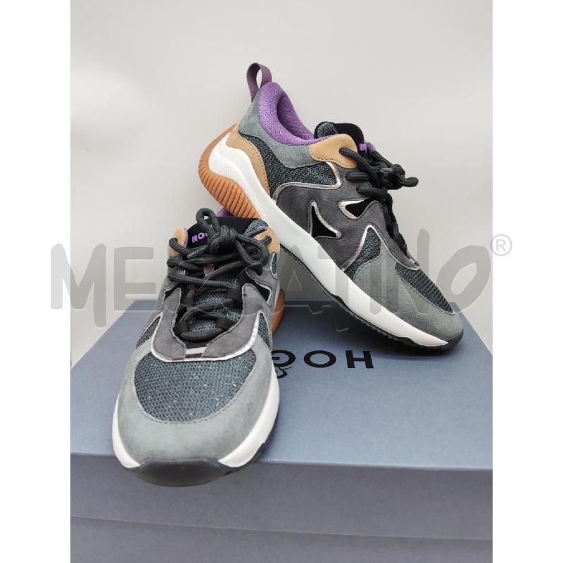 SCARPE DONNA HOGAN GRIGIE VIOLA H597 | Mercatino dell'Usato Mestre 1