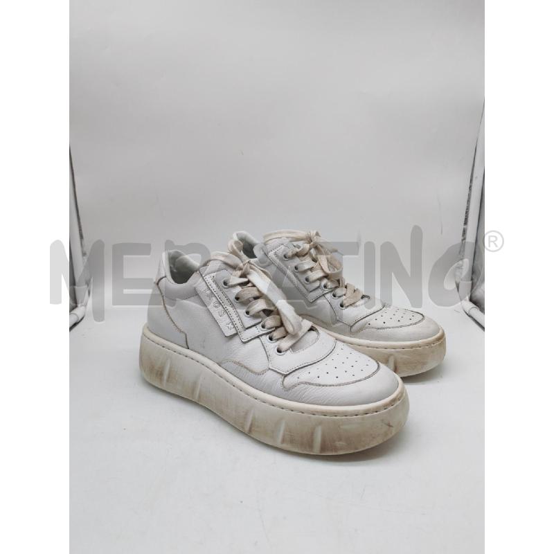 SCARPE DONNA IXOS BIANCHE PLAT FORM  | Mercatino dell'Usato Mestre 1