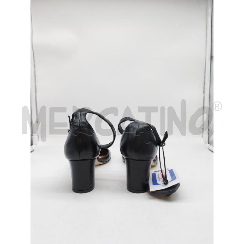 SCARPE DONNA MAURO LEONE NERE CON CINTURINO  | Mercatino dell'Usato Mestre 3
