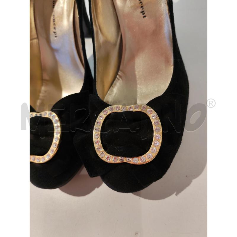 SCARPE DONNA MILA SHON SCAMOSCIATE NERE | Mercatino dell'Usato Mestre 4