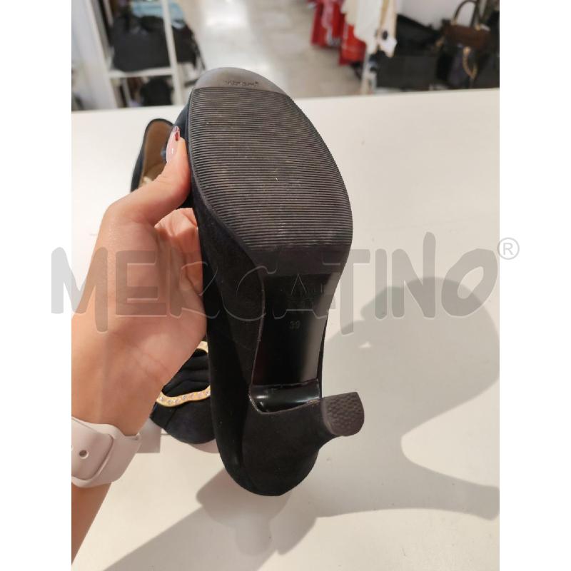SCARPE DONNA MILA SHON SCAMOSCIATE NERE | Mercatino dell'Usato Mestre 5