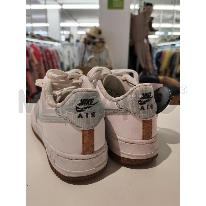 SCARPE DONNA NIKE BIANCHE SWOOSH AZZURRO | Mercatino dell'Usato Mestre 5
