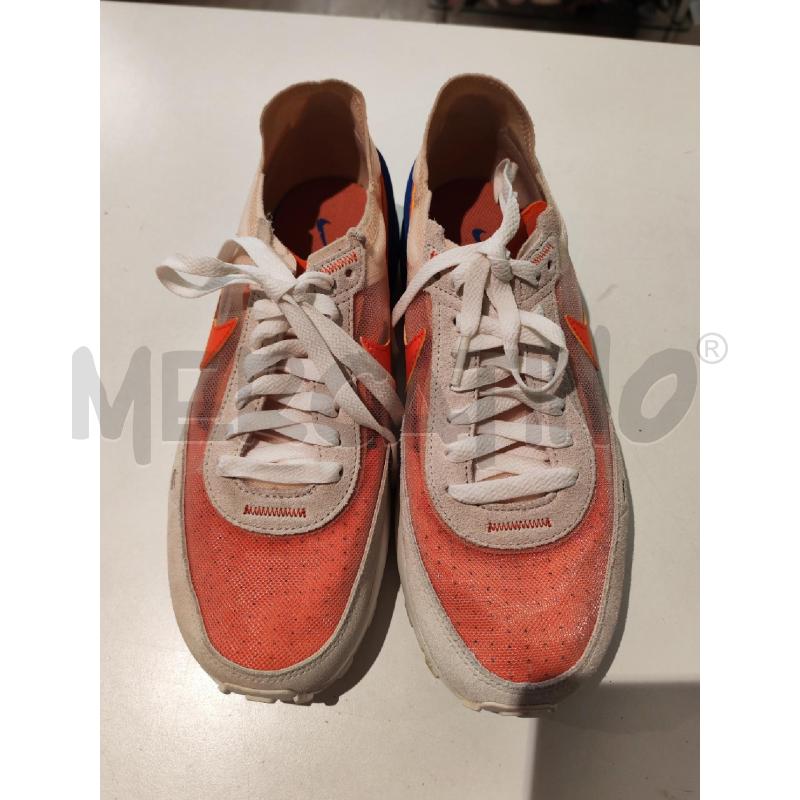 SCARPE DONNA NIKE WAFFLE ONE ARANCIONI BIANCHE BLU | Mercatino dell'Usato Mestre 2