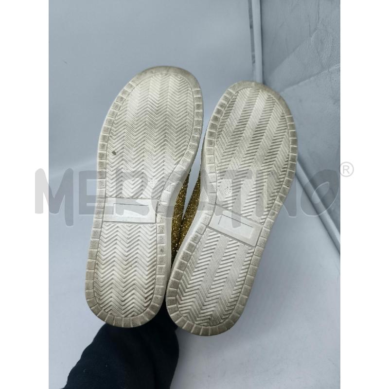 SCARPE DONNA PHILIPPE MODEL BRILLANTINI DORATI | Mercatino dell'Usato Mestre 5
