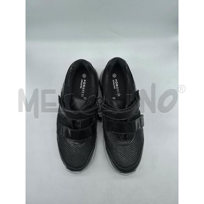 SCARPE DONNA PODARTIS NERE SUOLA GRIGIA | Mercatino dell'Usato Mestre 4