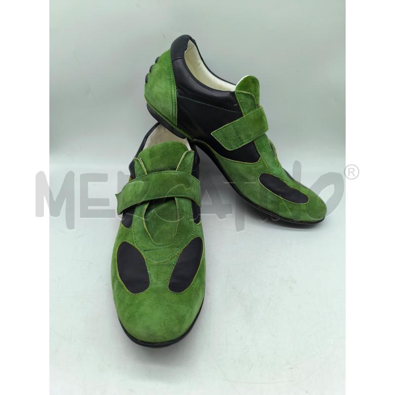 SCARPE DONNA ROBERTA DI CAMERINO VERDI CON STRAP | Mercatino dell'Usato Mestre 1