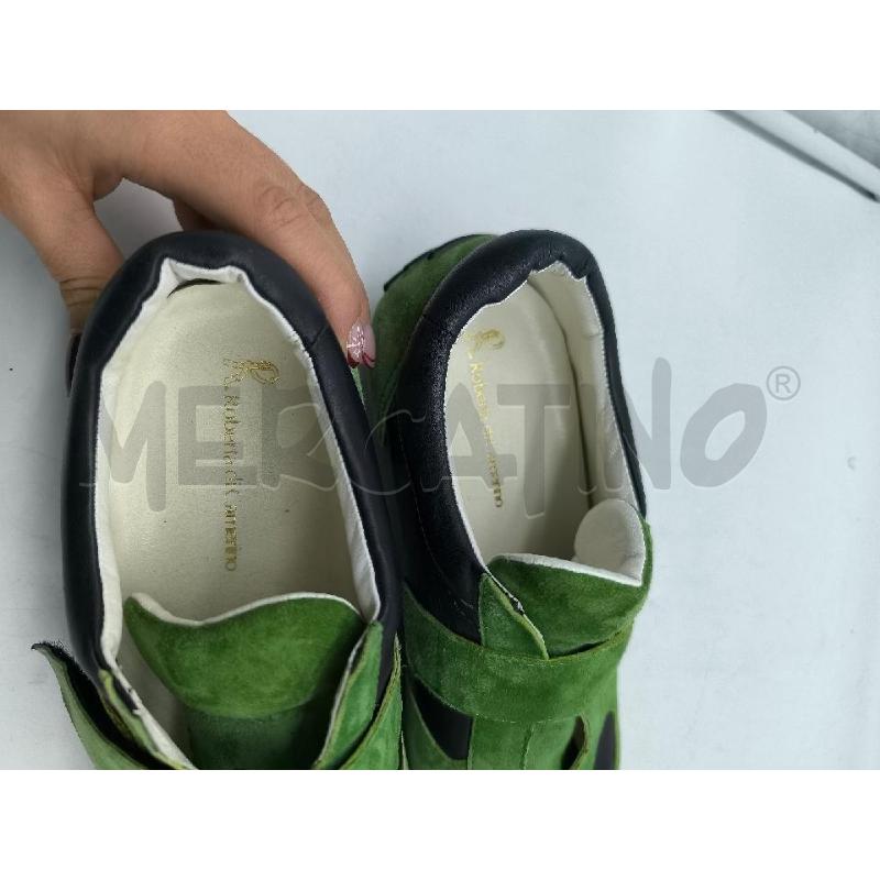 SCARPE DONNA ROBERTA DI CAMERINO VERDI CON STRAP | Mercatino dell'Usato Mestre 3