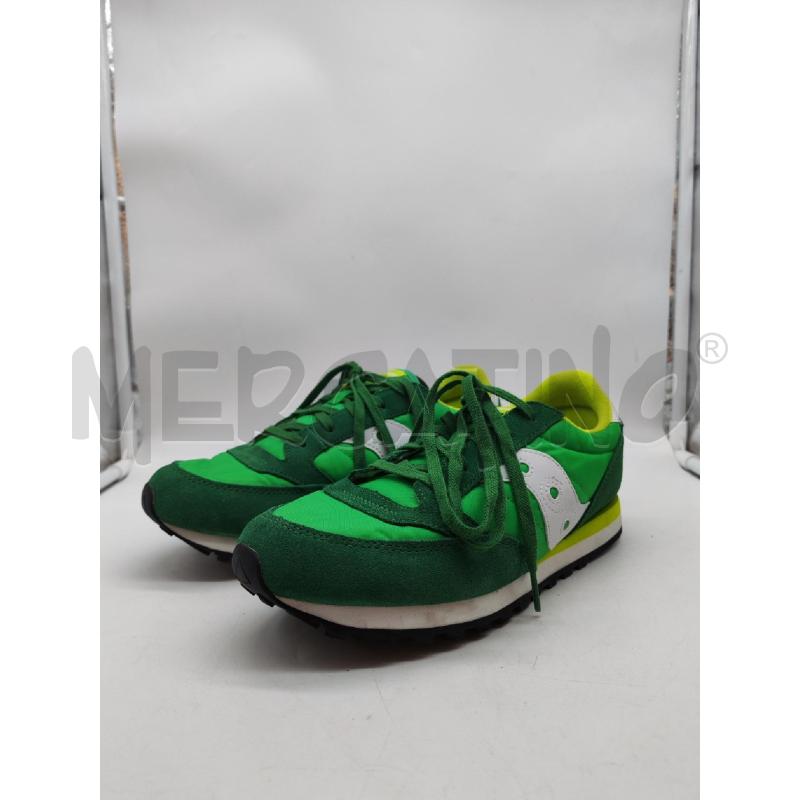 SCARPE DONNA SAUCONY VERDI E GIALLE | Mercatino dell'Usato Mestre 1