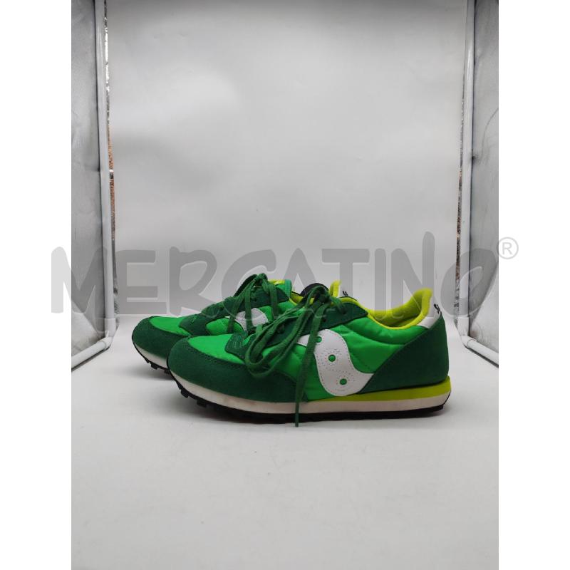 SCARPE DONNA SAUCONY VERDI E GIALLE | Mercatino dell'Usato Mestre 2