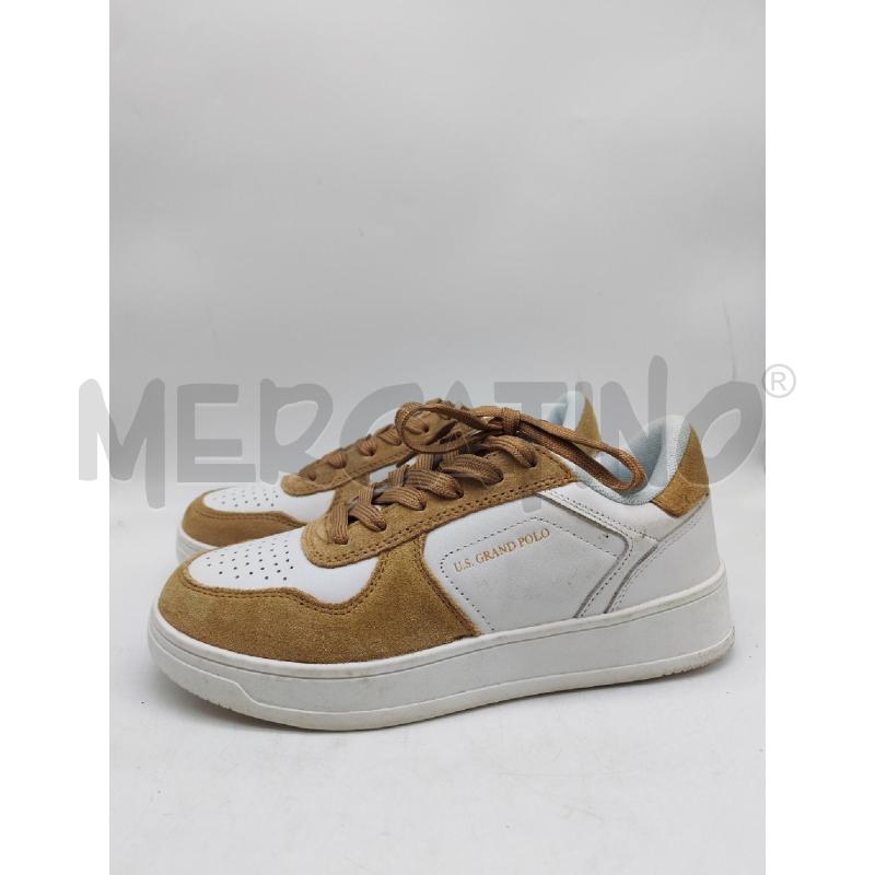 SCARPE DONNA US GRAND POLO BIANCHE E BEIGE | Mercatino dell'Usato Mestre 2