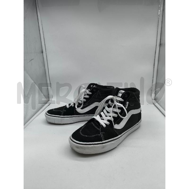SCARPE DONNA VANS SK8 HI NERE BIANCHE  | Mercatino dell'Usato Mestre 1