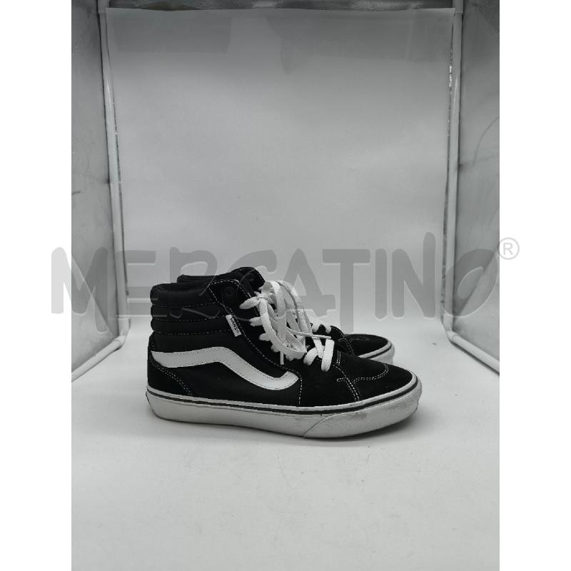 SCARPE DONNA VANS SK8 HI NERE BIANCHE  | Mercatino dell'Usato Mestre 3