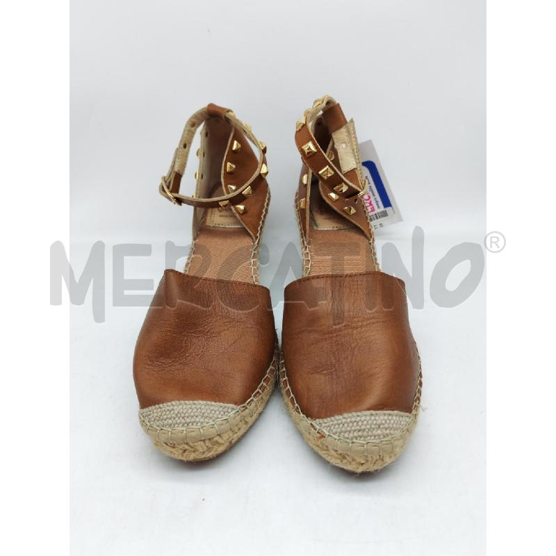 SCARPE DONNA VIDORETTA MARRONI PAGLIA SOTTO | Mercatino dell'Usato Mestre 2