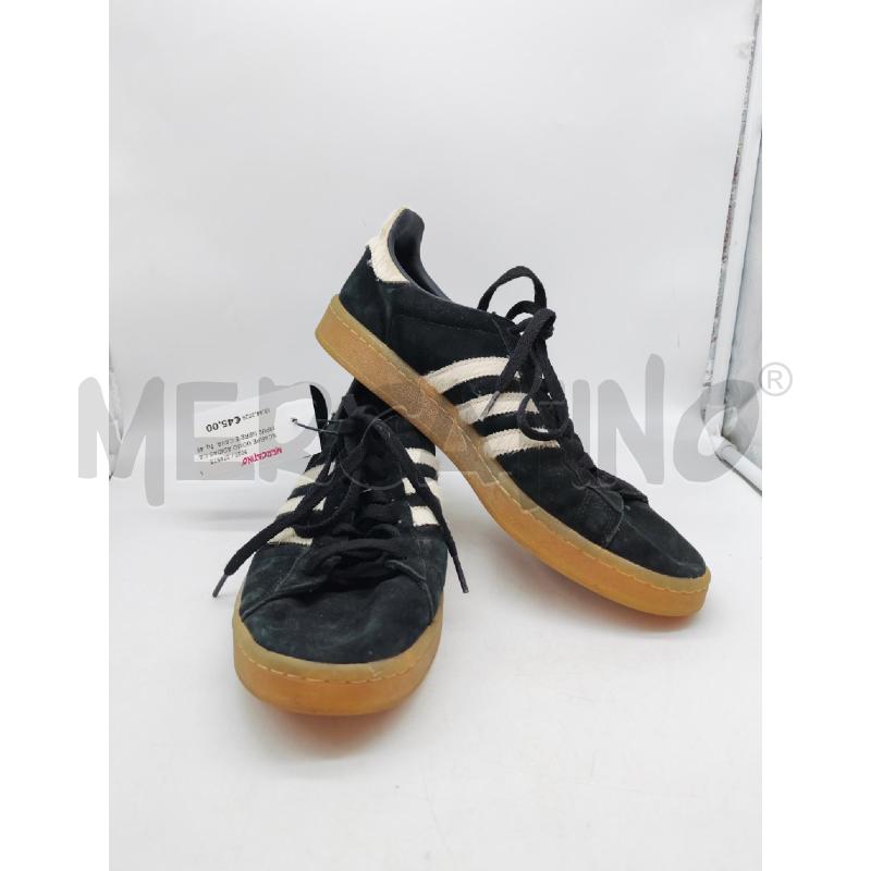 SCARPE UOMO ADIDAS CAMPUS NERE E CAVALLINO BIANCO | Mercatino dell'Usato Mestre 1