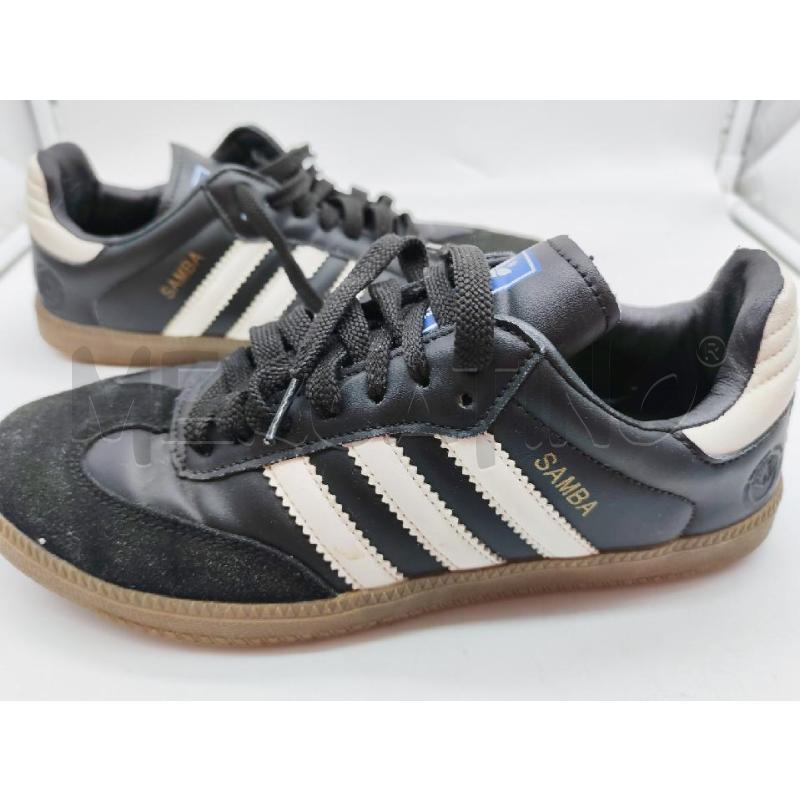 SCARPE UOMO ADIDAS SAMBA NERE SUOLA MARRONE  | Mercatino dell'Usato Mestre 3