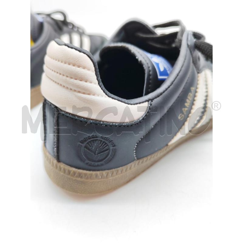 SCARPE UOMO ADIDAS SAMBA NERE SUOLA MARRONE  | Mercatino dell'Usato Mestre 4