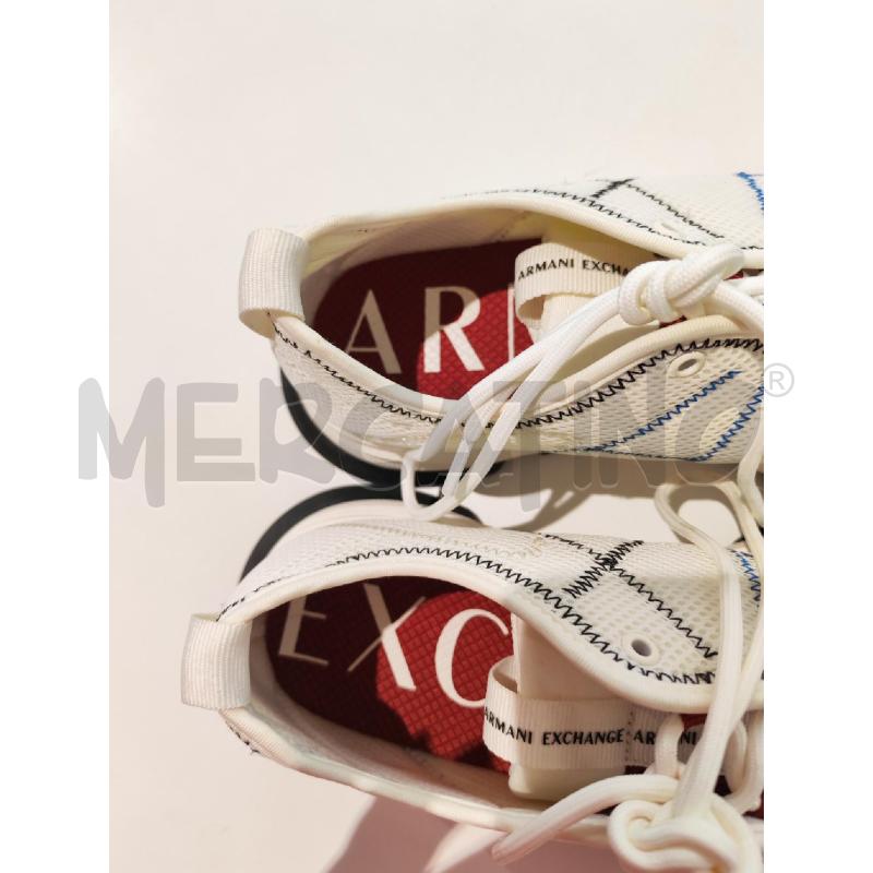 SCARPE UOMO ARMANI EXCHANGE BIANCHE | Mercatino dell'Usato Mestre 3