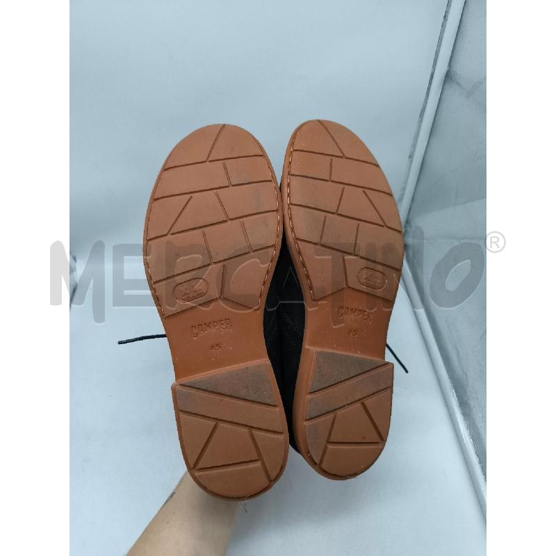 SCARPE UOMO CAMPER NERE SUOLA MARRONE   | Mercatino dell'Usato Mestre 5