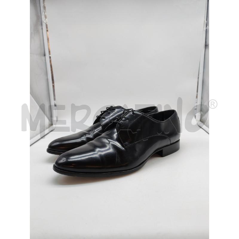 SCARPE UOMO CARLO PIGNATELLI NERE LUCIDE | Mercatino dell'Usato Mestre 1