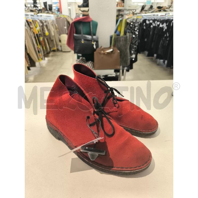SCARPE UOMO CLARKS ROSSE  | Mercatino dell'Usato Mestre 1