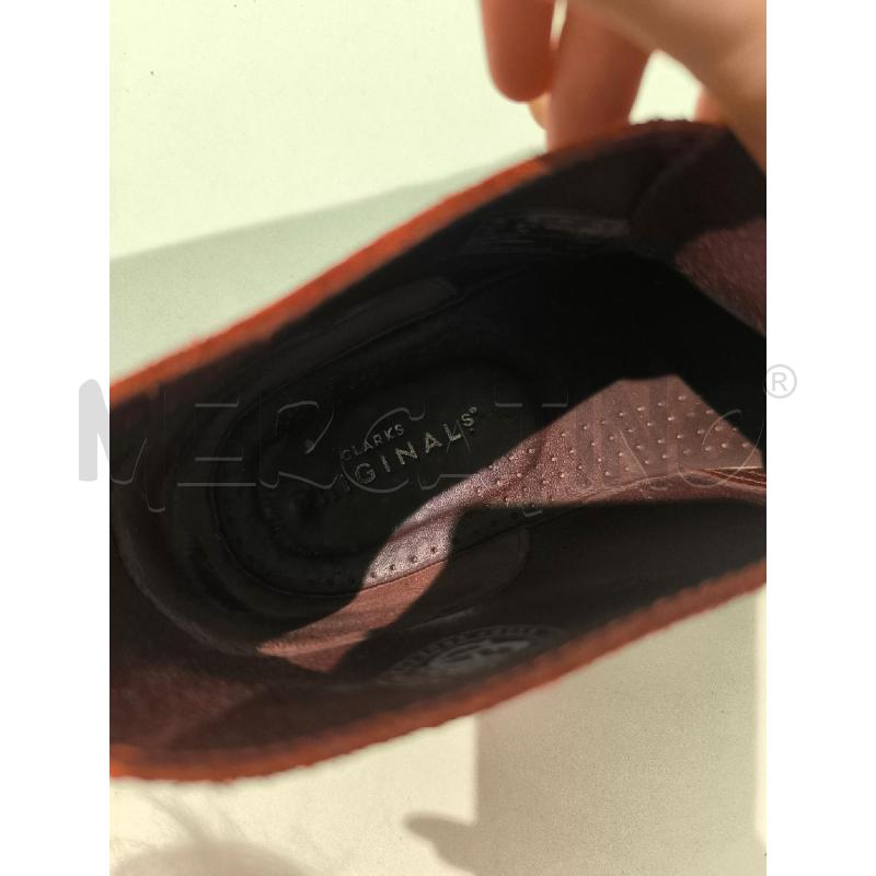 SCARPE UOMO CLARKS ROSSE  | Mercatino dell'Usato Mestre 3