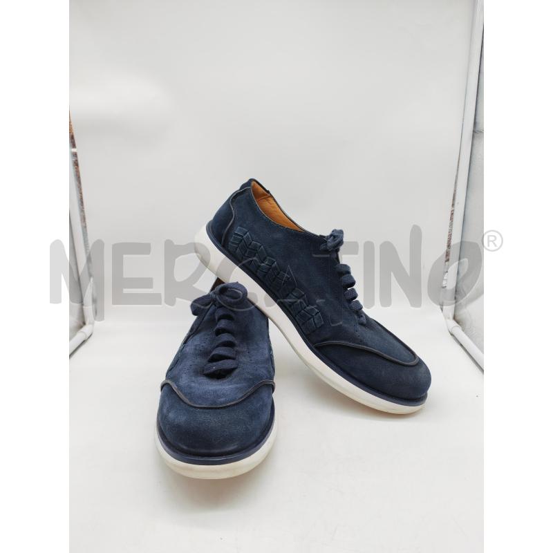 SCARPE UOMO GIORGIO ARMANI BLU SCAMOSCIATE | Mercatino dell'Usato Mestre 1