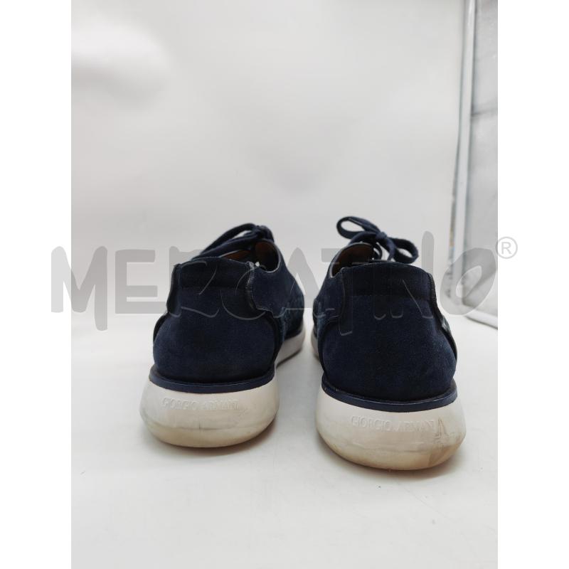 SCARPE UOMO GIORGIO ARMANI BLU SCAMOSCIATE | Mercatino dell'Usato Mestre 5