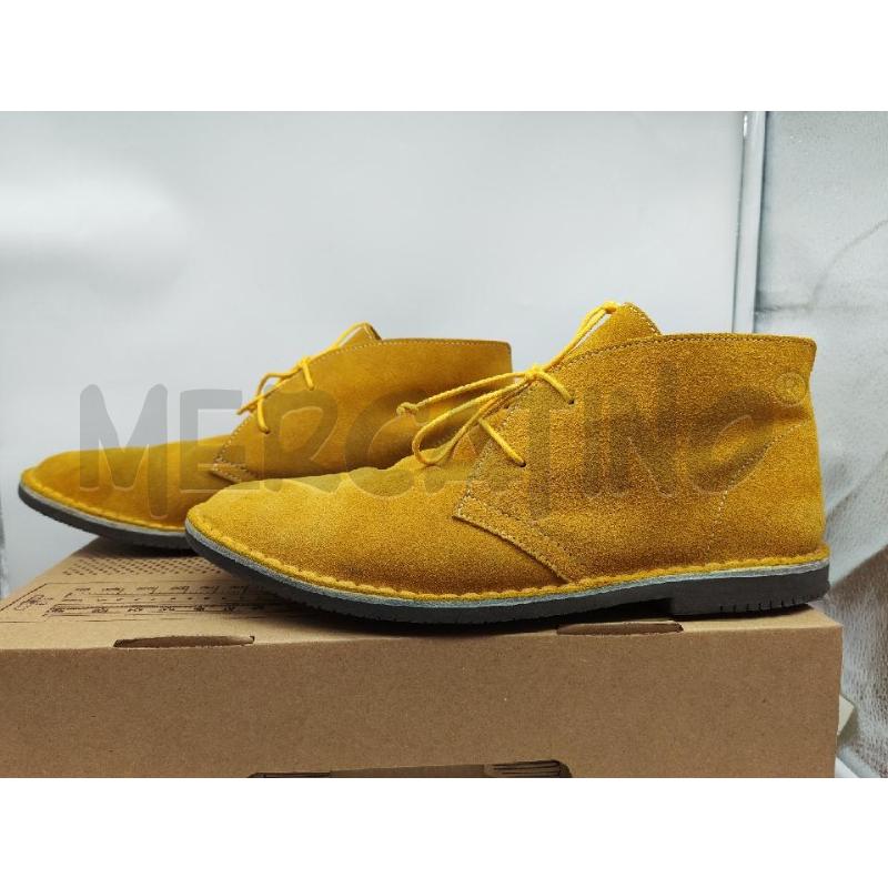 SCARPE UOMO LEREW SCAMOSCIATE GIALLO | Mercatino dell'Usato Mestre 2