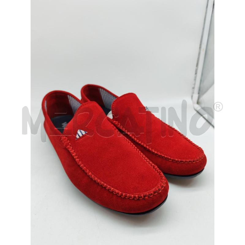 SCARPE UOMO MELLUSO MOCASSINI ROSSI | Mercatino dell'Usato Mestre 1