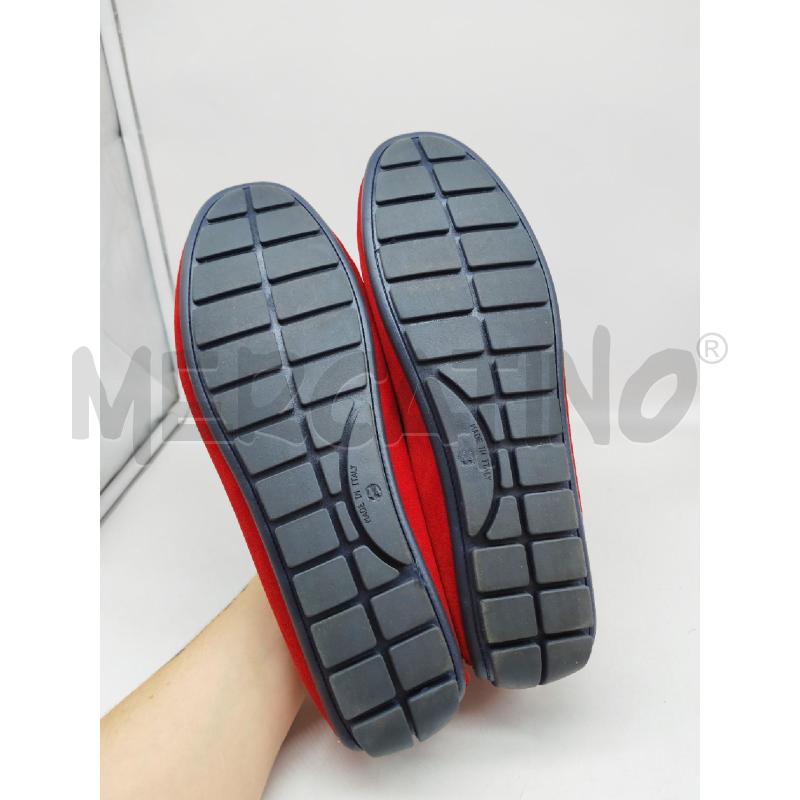 SCARPE UOMO MELLUSO MOCASSINI ROSSI | Mercatino dell'Usato Mestre 4