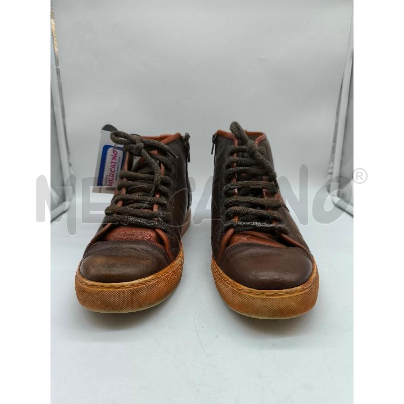  SCARPE UOMO MOH ARTIGIANALI ARANCIONI ALTE | Mercatino dell'Usato Mestre 2