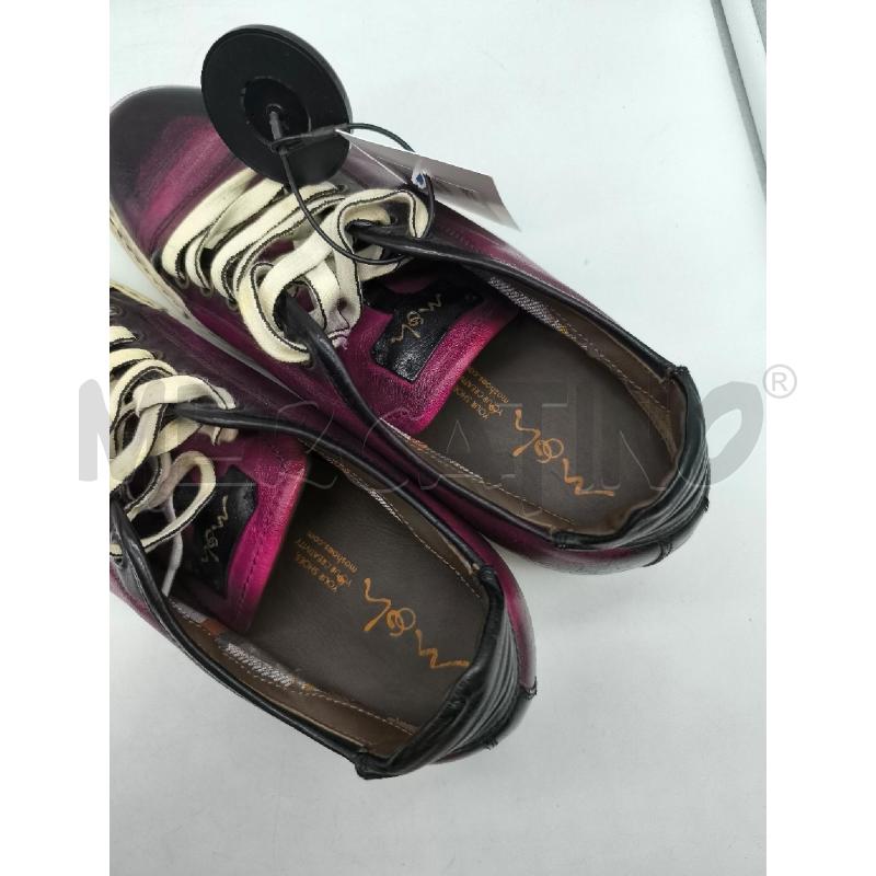 SCARPE UOMO MOH ARTIGIANALI VIOLA | Mercatino dell'Usato Mestre 4