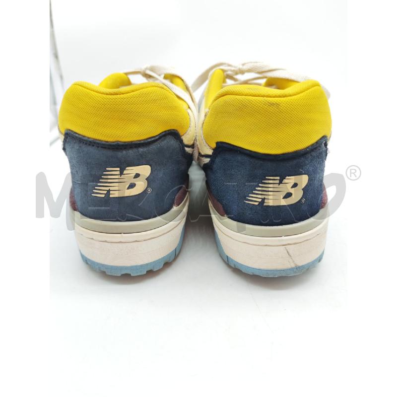 SCARPE UOMO NEW BALANCE 550 BIANCO GIALLO AZZURRO BLU  | Mercatino dell'Usato Mestre 3