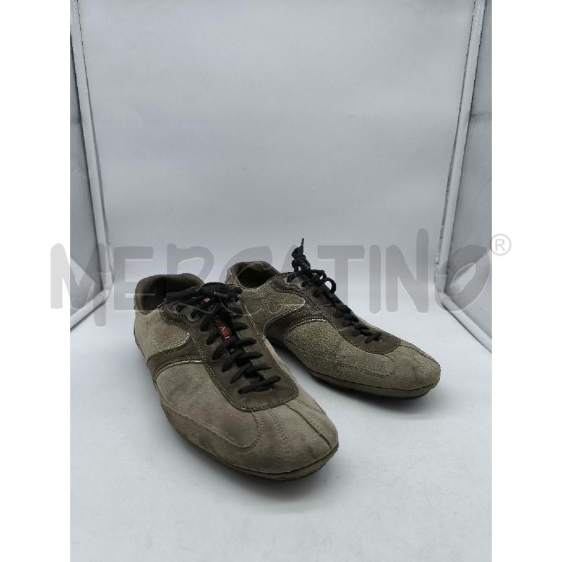 SCARPE UOMO PRADA BEIGE SCAMOSCIATE | Mercatino dell'Usato Mestre 1