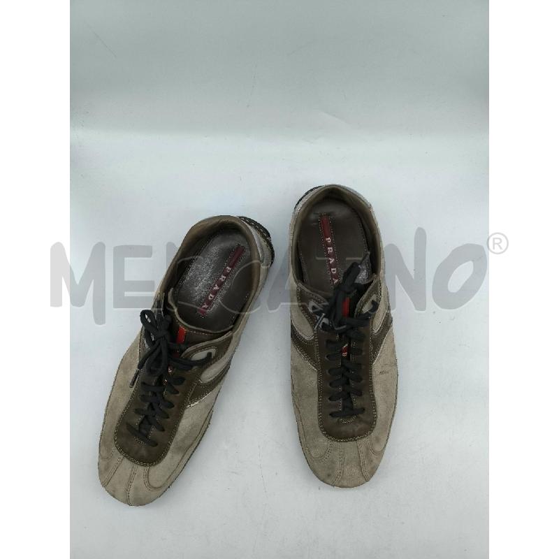 SCARPE UOMO PRADA BEIGE SCAMOSCIATE | Mercatino dell'Usato Mestre 4
