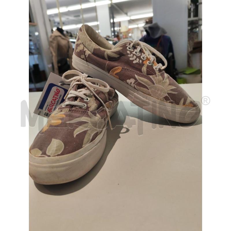 SCARPE UOMO VANS MARRONI FANTASIA FLOREALE | Mercatino dell'Usato Mestre 2