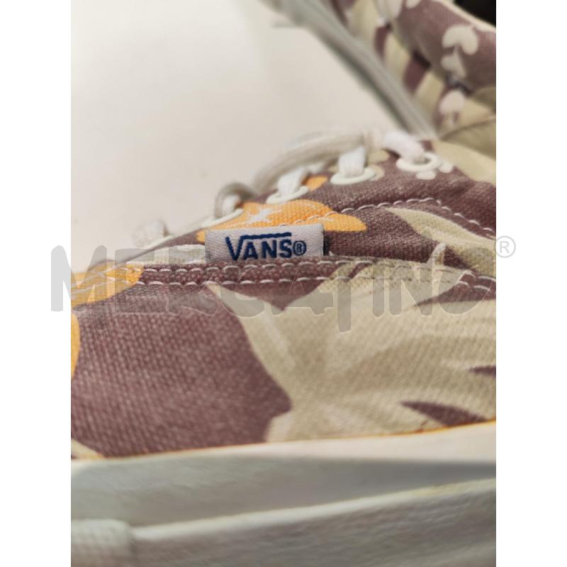 SCARPE UOMO VANS MARRONI FANTASIA FLOREALE | Mercatino dell'Usato Mestre 4