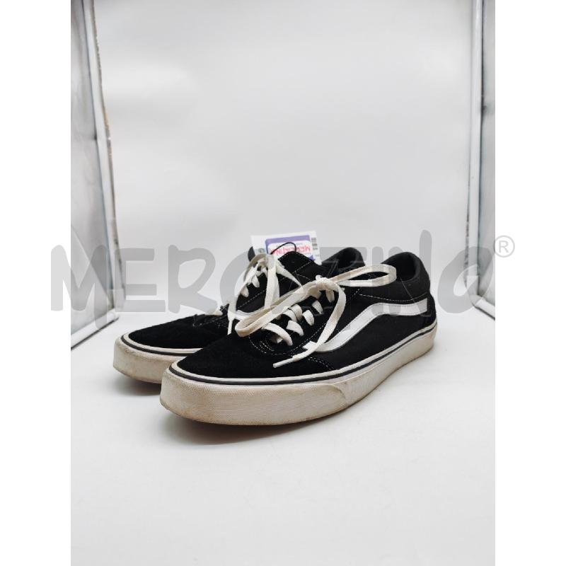 SCARPE UOMO VANS NERE BAICNHE  | Mercatino dell'Usato Mestre 1
