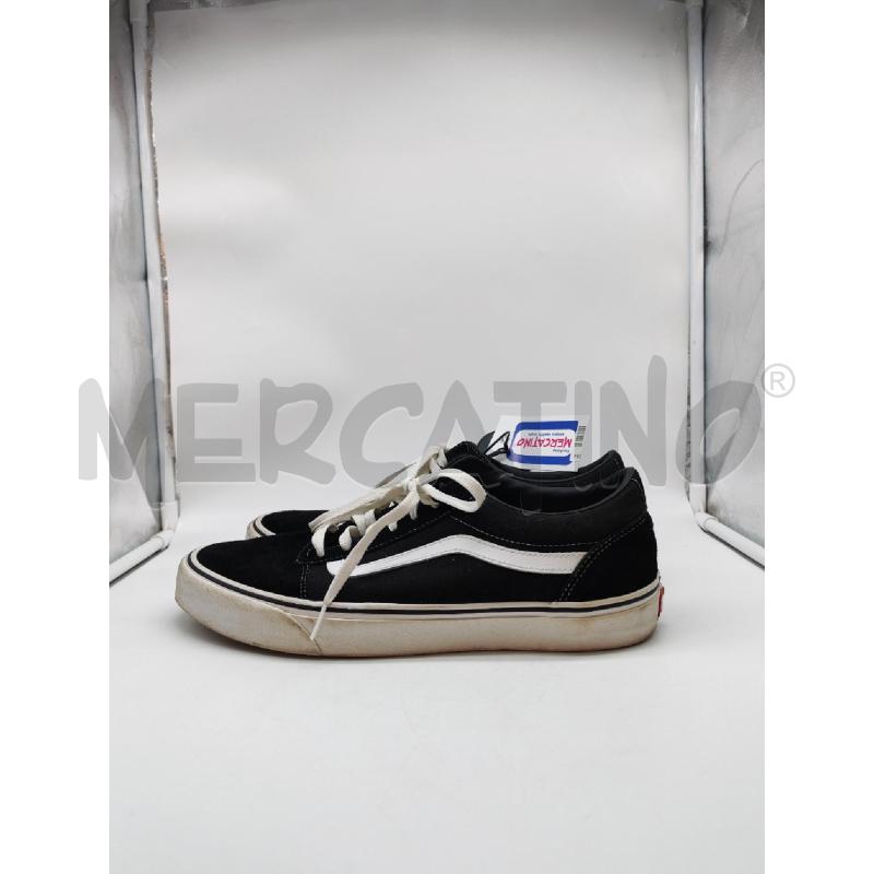 SCARPE UOMO VANS NERE BAICNHE  | Mercatino dell'Usato Mestre 2
