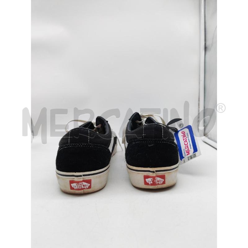 SCARPE UOMO VANS NERE BAICNHE  | Mercatino dell'Usato Mestre 3