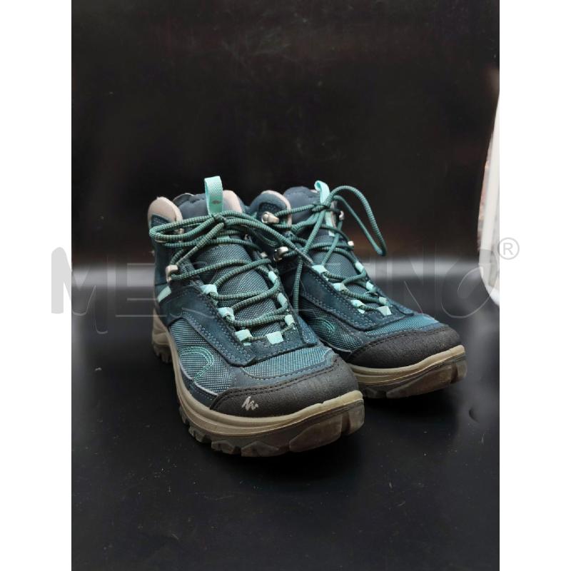 SCARPONI DONNA QUECHUA WATERPROOF AZZURRE | Mercatino dell'Usato Mestre 1
